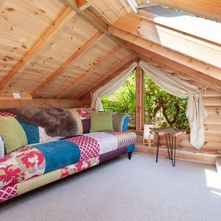 Porthole Log Cabin Minehead Exterior photo